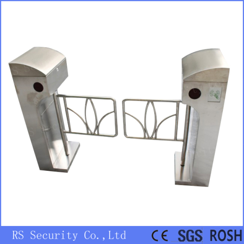 Automatic Supermarket Turnstiles Smart Swing Barrier Gate