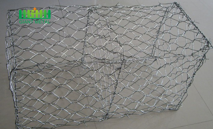 Welded gabion wire mesh box