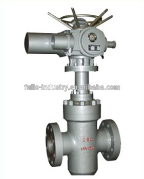 Z943Y-250 electric flat gate valve / high pressure flat gate valve