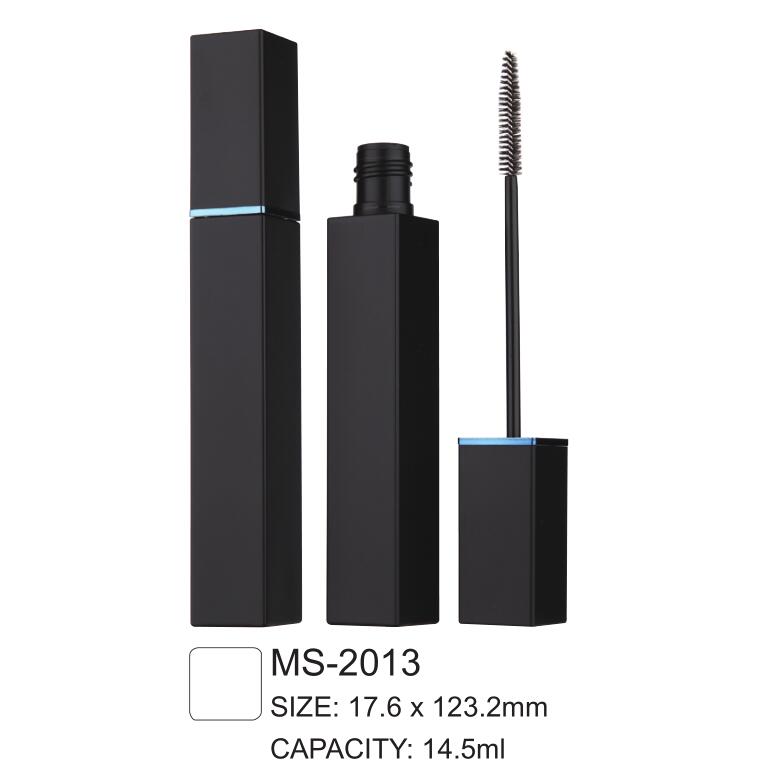 High Quality Plastic Square Mascara Bottle with Brush