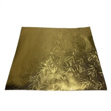 Emboss Print Aluminum Foil Laminate Gold Foil Paper for Printing
