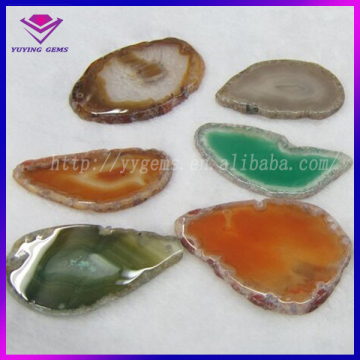 Polished Agate Slice Price Wholesale Colors Onyx Rough China