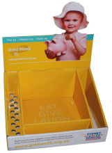 Customised Cardboard Display Pdq Display For Dvd, Magazine, Stationery