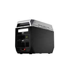 Portable Solar Power Generator: 220V Lithium Ion Battery Off-Grid 2000W Mobile Power Station