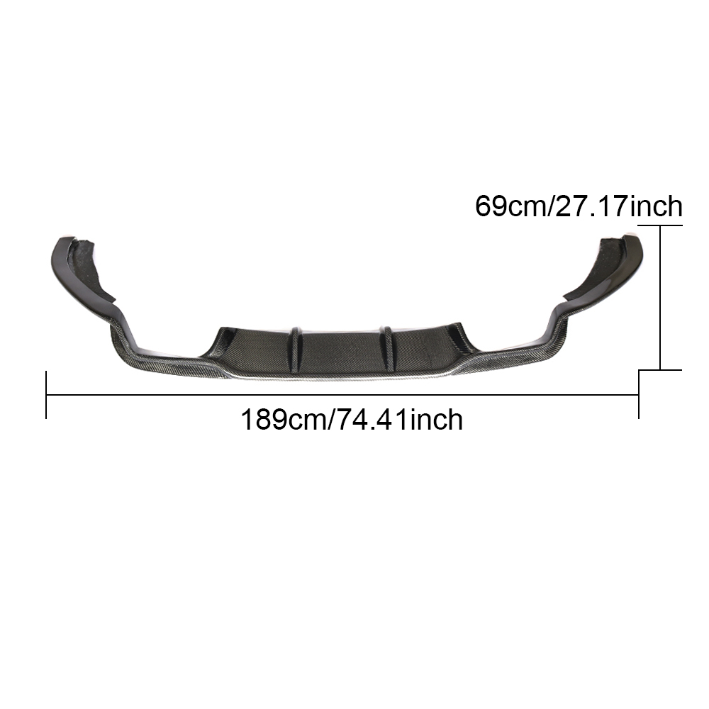 X6M X5M Carbon Diffuser for BMW F85 X5M F86 X6M 2014-2018