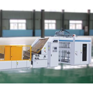 Intelligent Automatic Corrugated Paper Cardboard Sheet Flute Laminating Machine with CE shield