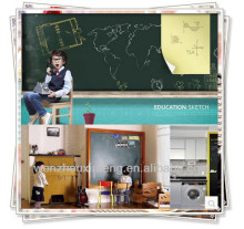 large size adhesive kids favor chalkboard wall sticker
