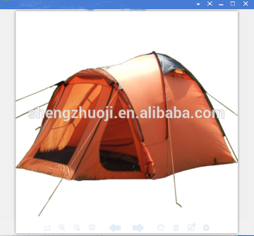 3 person double layer camping tent