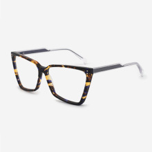 Unique Geometric Acetate Female Optical Frames 24A3041