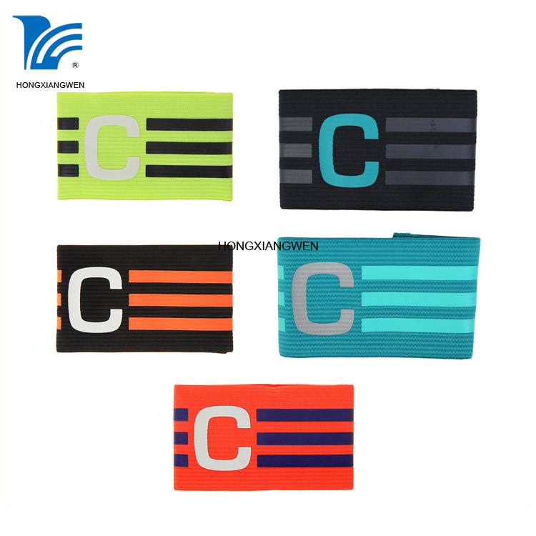 Ti ara ẹni bọọlu Rainbow Captain Armband