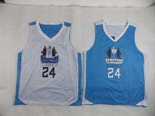 Custom Unisex Mesh Basketball Jerseys Mens Sports Wear , Em