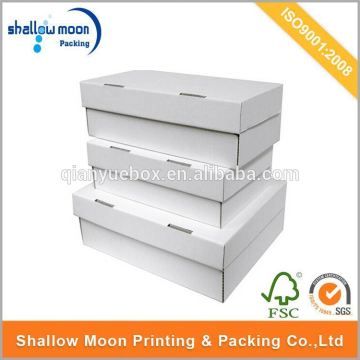 WHITE CORRUGATED MAILING BOX