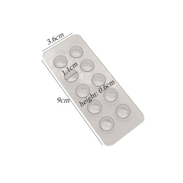 Custom PVC Medical blister pill tray packs