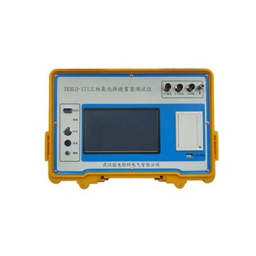 Three-p hase Oxid ize d Z inc R adi ofire Tester