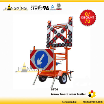 ST06 solar LED traffic sign trailer