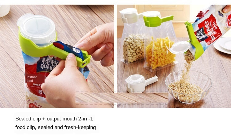 Hot selling household Food Snack Sealing Clip plastic