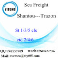 Shantou Port LCL รวมเข้ากับ Trazon