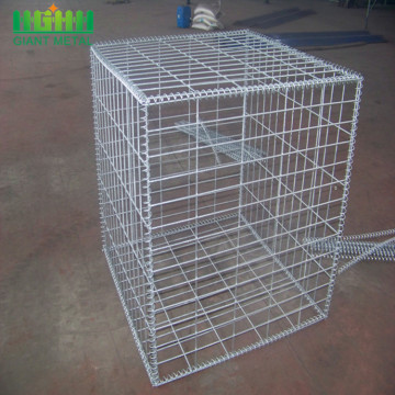 Rede de arame galvanizada malha 2x2 Gabion engranzada