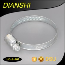 German Type installs easily stainless steel spring hose clamp