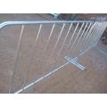 Steel Barricades Bridge Base Crowd Control Barriers