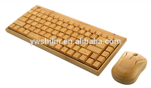 wireless bamboo keyboard and mouse / bamboo computer keyboard / bamboo bluetooth keyboard / bamboo keyboard