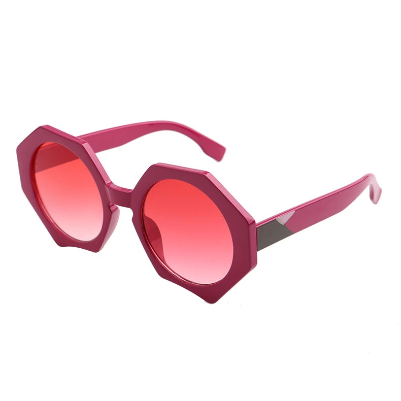 Plastic Polygon Women High Fashion Sunglasses