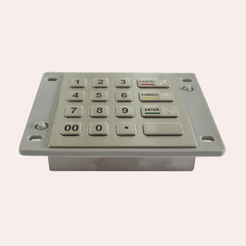 Thanh toán ngân hàng tự phục vụ Vé xăng kiosk mã hóa PIN PAD