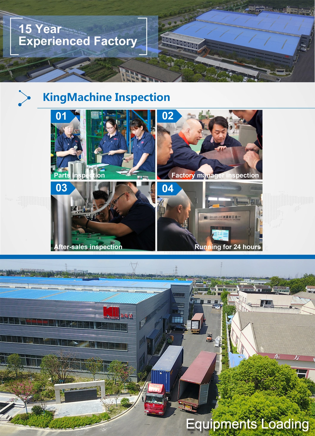 2, 000bph King Machine Detergent Packaging Equipment