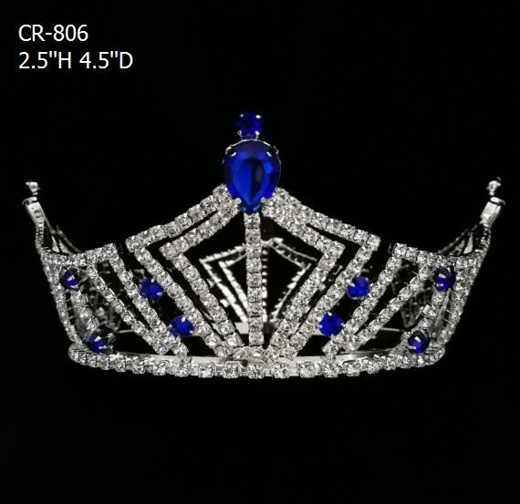 Hot Fashion Full Round Pageant Crowns And Tiaras