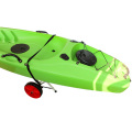 Con carrello kayak ruote gommate di tufo