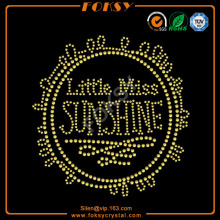 Little Miss Sun Shine t shirt transfers