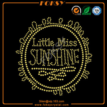 Little Miss Sun Shine t shirt transfers