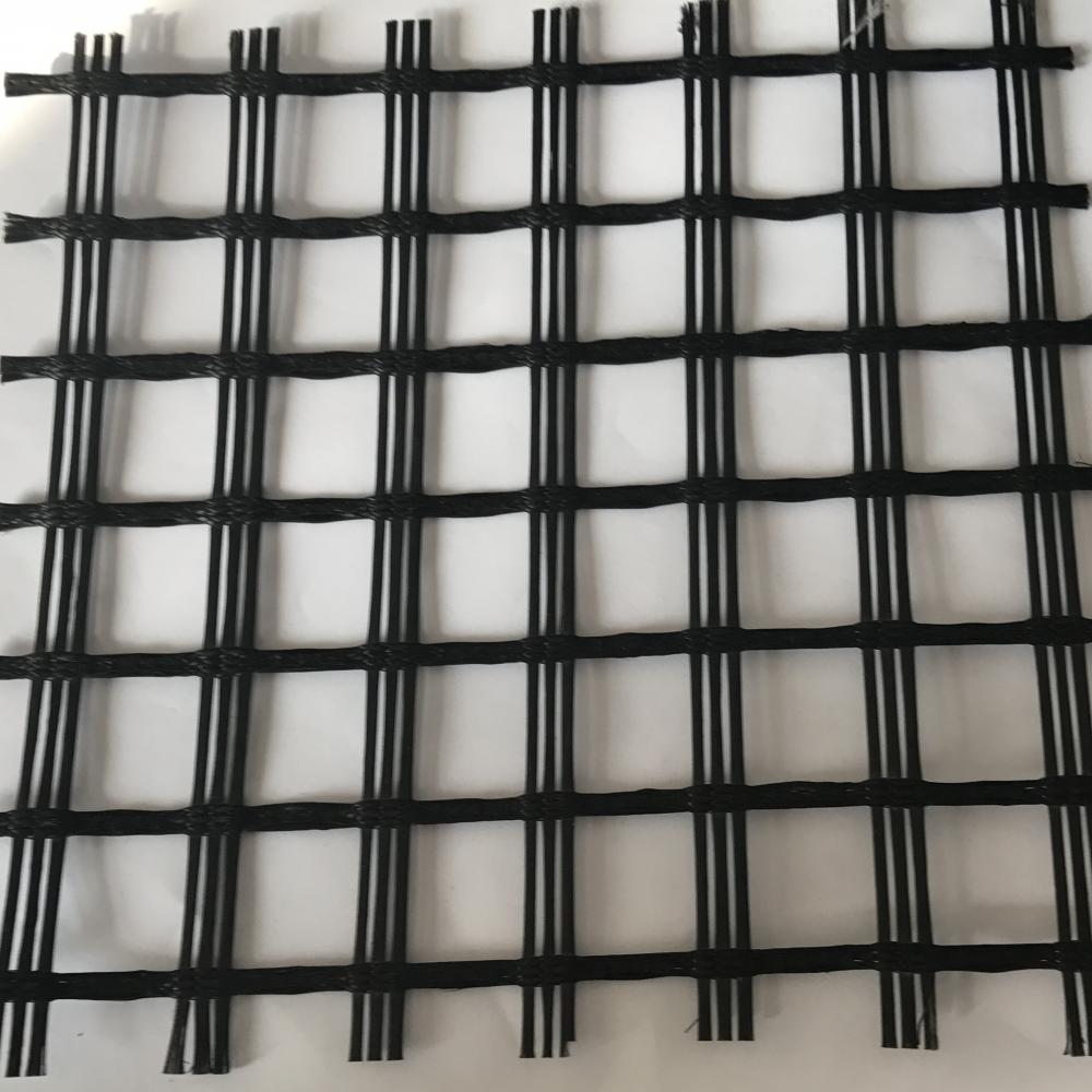 Şeve takviyesi için fiberglas geogrid