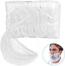 Disposable Latex Free Polypropylene Beard Covers Nets