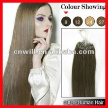 100% cheap remy micro loop hair extensions 30 inches micro links hair extension micro beads human hair extensions