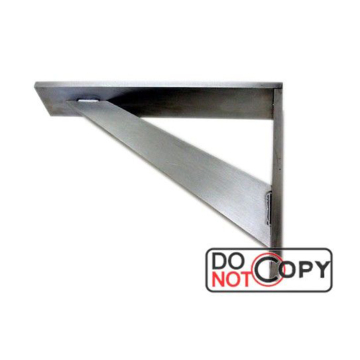Sheet metal shelve bracket