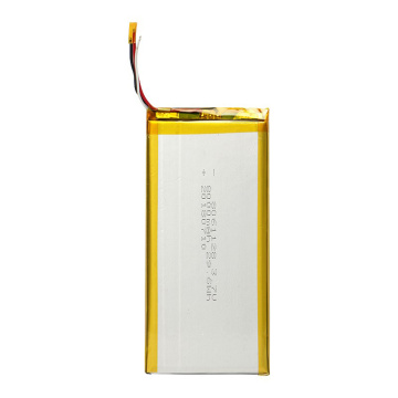 Batterie Lipo personnalisée 8061128 3.7V 8000mAh avec PCM