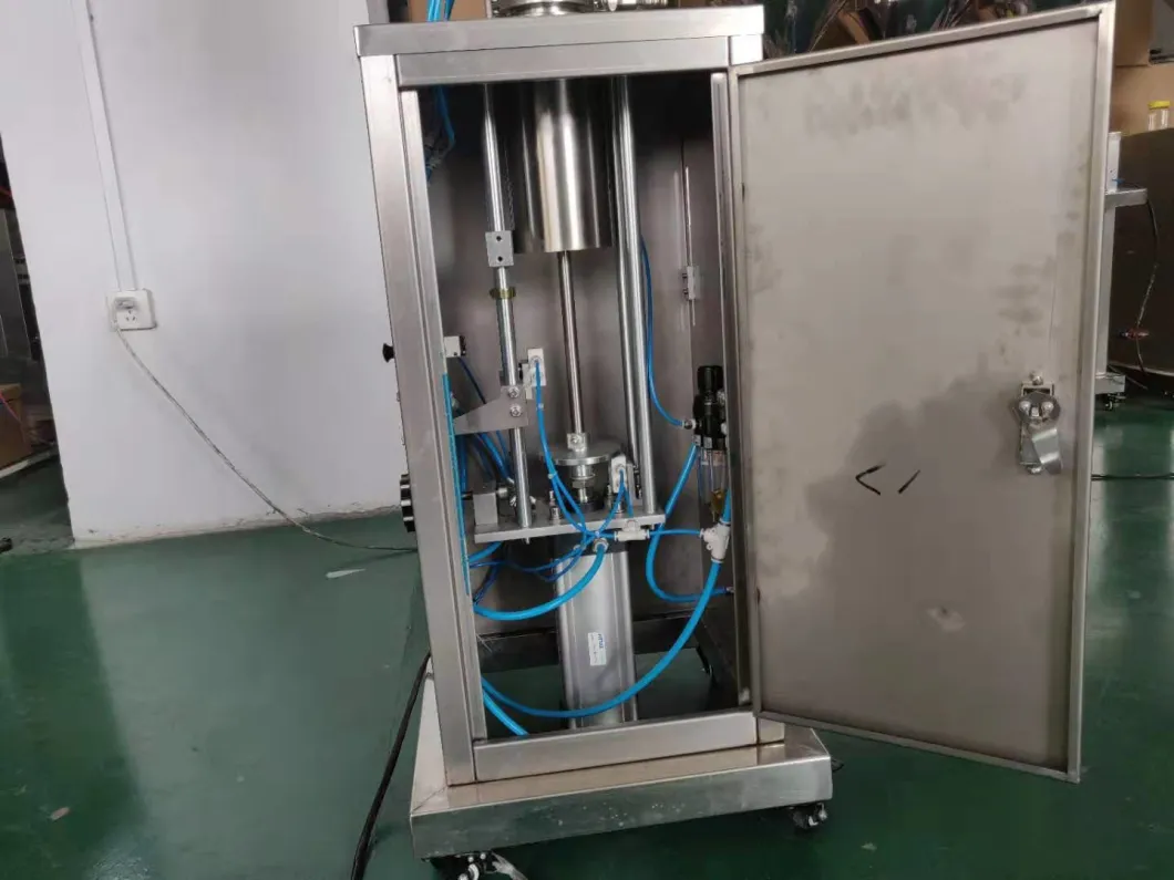 Pneumatic Liquid Cream Filling Machine