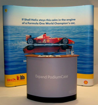 aluminum fabric advertisting pop up