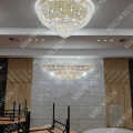 projects hallway decoration large crystal chandelier