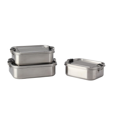 Stainless Steel Metal Lunchbox Bento Box