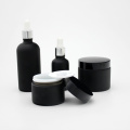 cosmetics skincare opal glass bottle and jar packaging