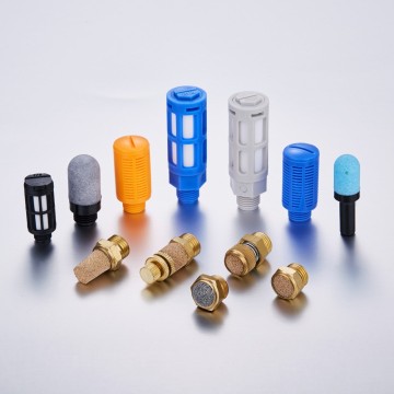 Black Plastic Pneumatic Silencers - Factory Wholesale Air Mufflers