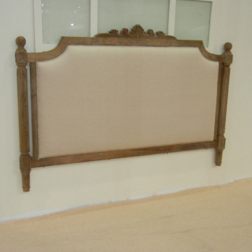 China Wholesale French Style Carved Wood Headboard