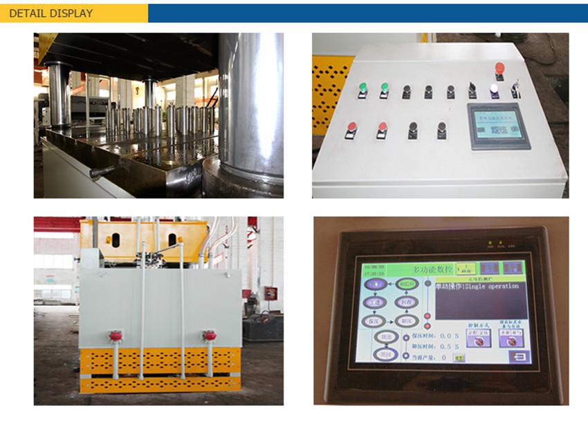 YTD32-400T hydraulic powder compacting press with four pillar /post , double action deep drawing machine for metal sheet