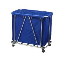 Industrial Large Rolling Laundry Carts: Mobile Hampers with Wheels and Bags for Efficient Laundry Management