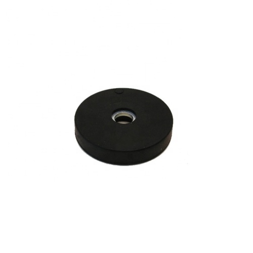 Rubber Coated Permanent Black Pot Magnet