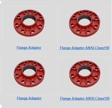 Ductile Iron Grooved Flange Adaptor