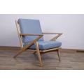 Réplique de fauteuil Selig Z Mid Century en tissu