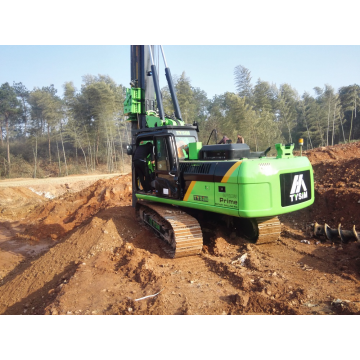 KR90C Used Bore Pile Machine - Hydraulic Piling Drill Rig